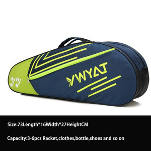 Tennis Backpack Tennis Racket Cover Bag Badminton with Shoes Compartment Thicken Waterproof Raquete Tenis Shoulder Bag Men - Mall4Me
