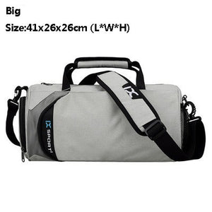 INOXT Men Women Fitness Training Dry Wet Gym Bags Waterproof Travel Shoulder Bag Outdoor sac de sport Handbag 40L Large Capacity - Mall4Me