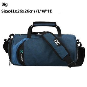 INOXT Men Women Fitness Training Dry Wet Gym Bags Waterproof Travel Shoulder Bag Outdoor sac de sport Handbag 40L Large Capacity - Mall4Me