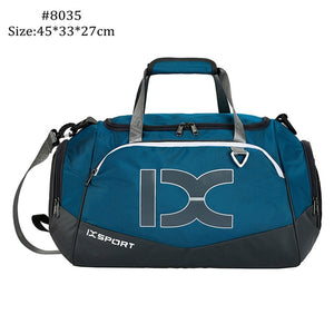 INOXT Men Women Fitness Training Dry Wet Gym Bags Waterproof Travel Shoulder Bag Outdoor sac de sport Handbag 40L Large Capacity - Mall4Me