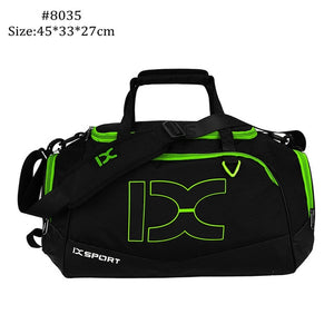 INOXT Men Women Fitness Training Dry Wet Gym Bags Waterproof Travel Shoulder Bag Outdoor sac de sport Handbag 40L Large Capacity - Mall4Me