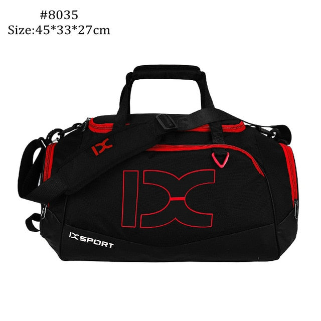 INOXT Men Women Fitness Training Dry Wet Gym Bags Waterproof Travel Shoulder Bag Outdoor sac de sport Handbag 40L Large Capacity - Mall4Me