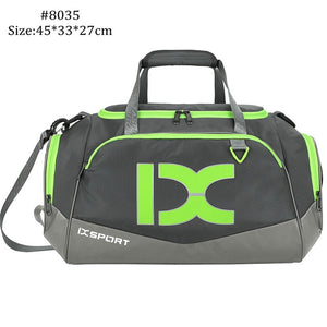 INOXT Men Women Fitness Training Dry Wet Gym Bags Waterproof Travel Shoulder Bag Outdoor sac de sport Handbag 40L Large Capacity - Mall4Me