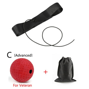 WorthWhile Kick Boxing Reflex Ball Head Band Fighting Speed Training Punch Ball Muay Tai MMA Exercise Equipment Accessories - Mall4Me