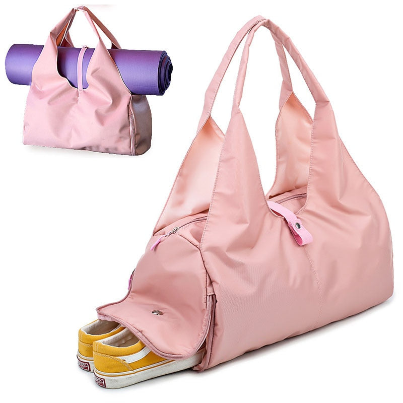 Scione Yoga Mat Bag Gym Fitness Bags for Women Men Training Sac De Sport Travel Gymtas Nylon Outdoor Sports Tas Sporttas XA441WA - Mall4Me