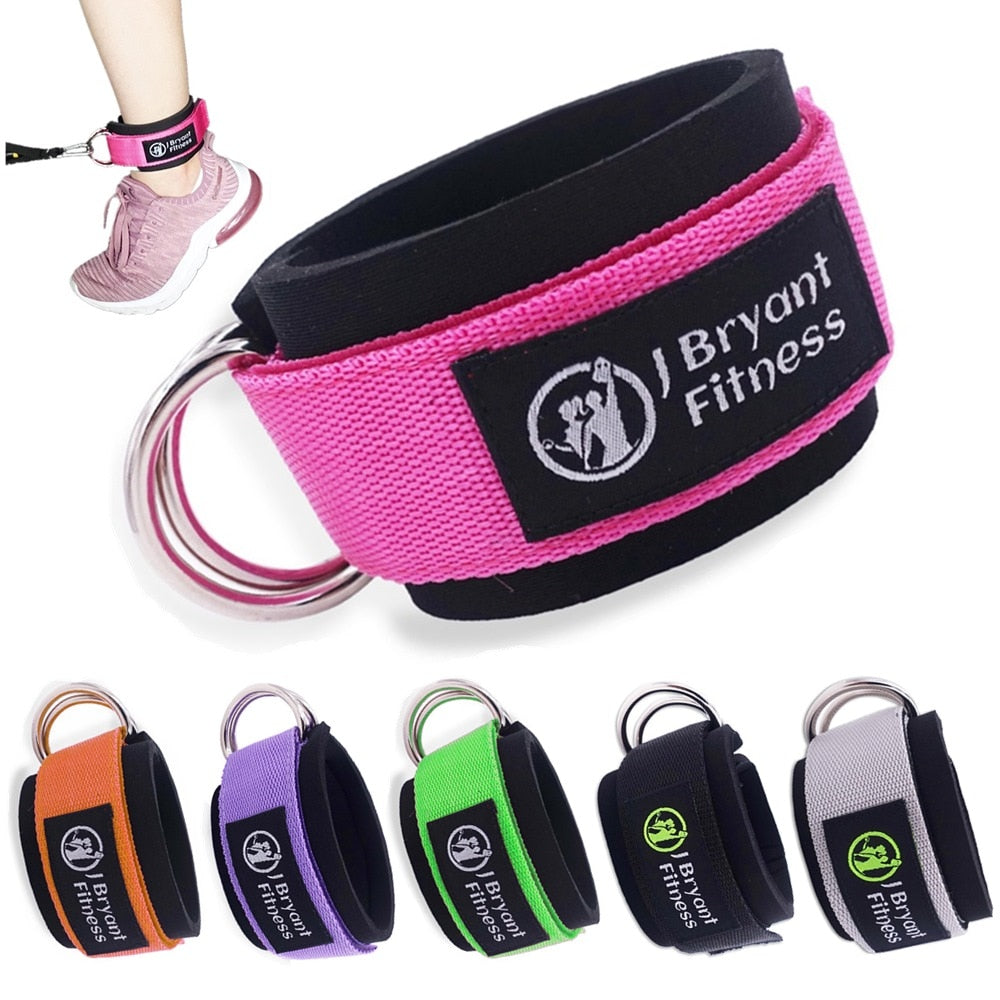 Ankle Straps for Cable Machines Adjustable Legs Strength Workout - Mall4Me