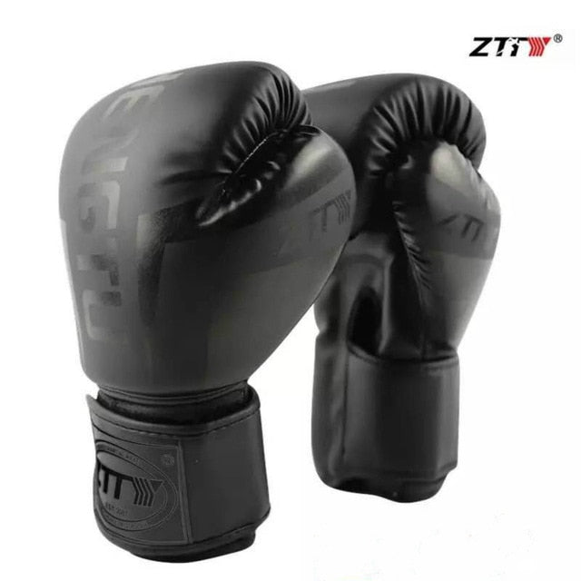 ZTTY Kick Boxing Gloves for Men Women PU Karate Muay Thai Guantes De Boxeo Free Fight MMA Sanda Training Adults Kids Equipment - Mall4Me
