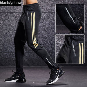 New Sport Pants Men Running Pants With Zipper Pockets Training and Joggings Men Pants Soccer Pants Fitness Pants For Men - Mall4Me