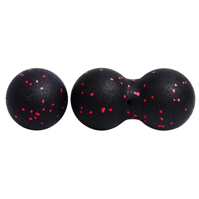 EPP Lacrosse Myofascia Ball Peanut Massage Ball High Density Lightweight Fitness Body Fascia Exercise Relieve Pain Yoga Ball - Mall4Me