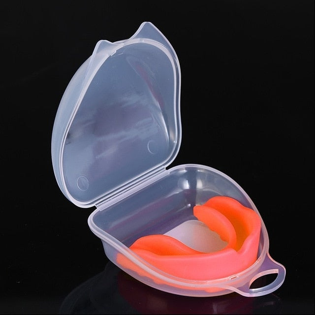 WorthWhile Sport Mouth Guard EVA Teeth Protector Kids Adults Mouthguard Tooth Brace Protection Basketball Rugby Boxing Karate - Mall4Me