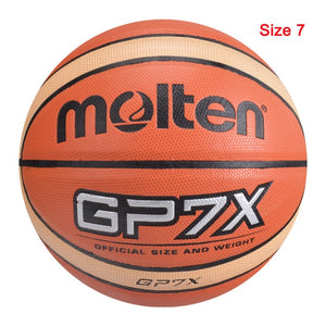 Men Basketball Ball Official Size 7/6/5 PU Leather Outdoor Indoor High Quality Match Training Women Child Basketball baloncesto - Mall4Me