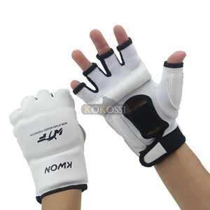 New Half Finger Fight Boxing Gloves Mitts Sanda Karate Sandbag TKD Protector For Boxeo MMA Muay Thai Kick Boxing Training - Mall4Me