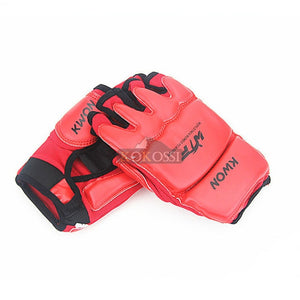 New Half Finger Fight Boxing Gloves Mitts Sanda Karate Sandbag TKD Protector For Boxeo MMA Muay Thai Kick Boxing Training - Mall4Me