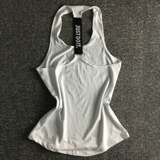 Women Sport tank Tops For Gym Vest Top Fitness Sleeveless T Shirt Sports Wear Yoga tank top Clothes Gym Vest Running workout - Mall4Me