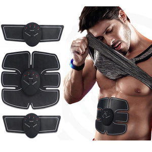 EMS Wireless Muscle Stimulator Trainer Smart Fitness Abdominal Training Electric Weight Loss Stickers Body Slimming Massager - Mall4Me