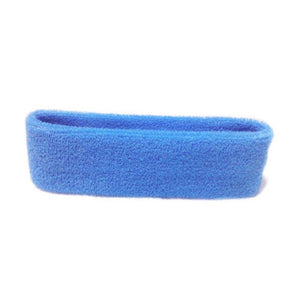 Unisex Sport Cotton Sweatband Headband for Men Women Yoga Hairband Gym Stretch Head Bands Strong Elastic Fitness Basketball Band - Mall4Me