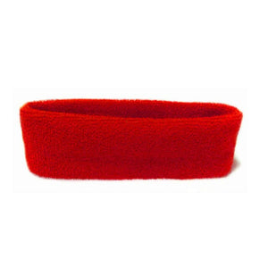 Unisex Sport Cotton Sweatband Headband for Men Women Yoga Hairband Gym Stretch Head Bands Strong Elastic Fitness Basketball Band - Mall4Me