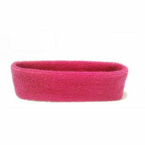 Unisex Sport Cotton Sweatband Headband for Men Women Yoga Hairband Gym Stretch Head Bands Strong Elastic Fitness Basketball Band - Mall4Me