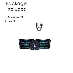 Sports Entertainment Vibration Belt Machine Ab Trainer EMS Abdominal Muscle Stimulator Toner Fitness Training Gear Home Gym Belt - Mall4Me