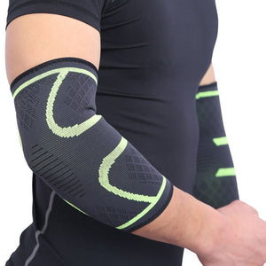 Elastic Protective Pad Sport Arm Sleeve Elbow Brace - Mall4Me