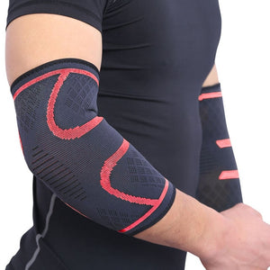 Elastic Protective Pad Sport Arm Sleeve Elbow Brace - Mall4Me