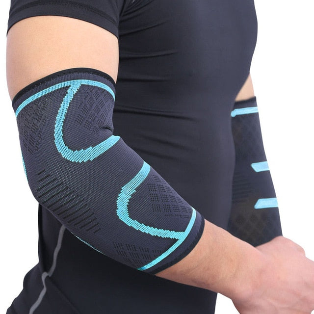 Elastic Protective Pad Sport Arm Sleeve Elbow Brace - Mall4Me