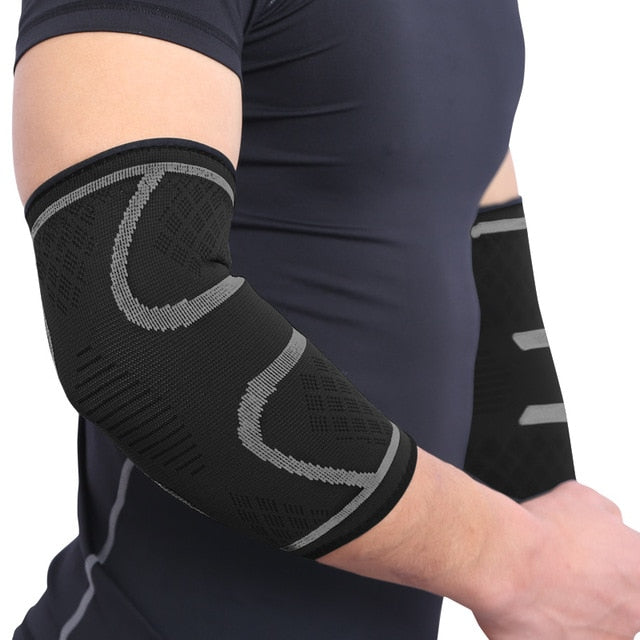 Elastic Protective Pad Sport Arm Sleeve Elbow Brace - Mall4Me