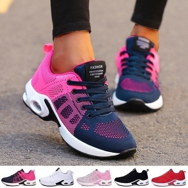 Women Running Shoes Breathable Casual Shoes Outdoor Light Weight Sports Shoes Casual Walking Sneakers Tenis Feminino Shoes - Mall4Me