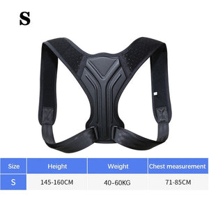 Back Posture Corrector Corset Clavicle Spine Adjustable Support Belt - Mall4Me