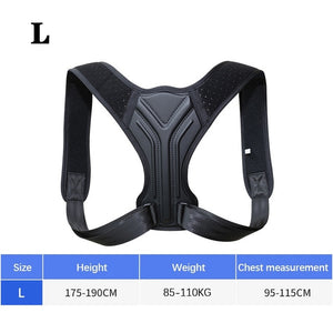 Back Posture Corrector Corset Clavicle Spine Adjustable Support Belt - Mall4Me