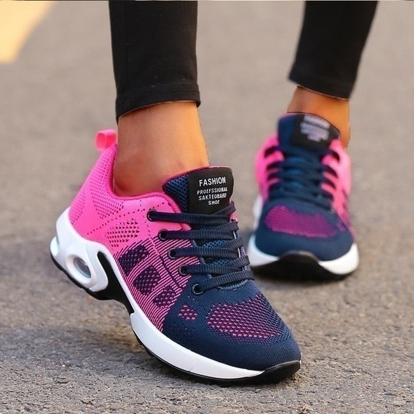 Women Running Shoes Breathable Casual Shoes Outdoor Light Weight Sports Shoes Casual Walking Sneakers Tenis Feminino Shoes - Mall4Me