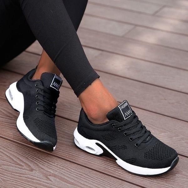 Women Running Shoes Breathable Casual Shoes Outdoor Light Weight Sports Shoes Casual Walking Sneakers Tenis Feminino Shoes - Mall4Me