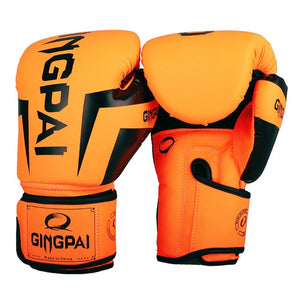 Kick Boxing Gloves for Adult Men Women PU Karate Muay Thai Guantes De Boxeo Free Fight MMA Sanda Training Adults Kids Equipment - Mall4Me