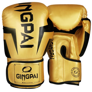 Kick Boxing Gloves for Adult Men Women PU Karate Muay Thai Guantes De Boxeo Free Fight MMA Sanda Training Adults Kids Equipment - Mall4Me