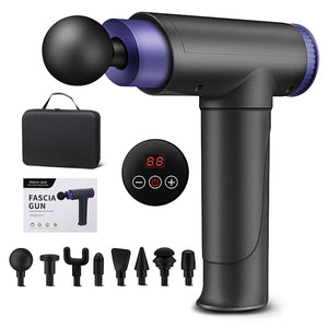 Massage Gun Stress Pain Relief Vibrator Gun Body Massager Deep Muscle Massage Gun Relaxation Slimming Shaping Tissue Massage - Mall4Me