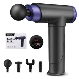 Massage Gun Stress Pain Relief Vibrator Gun Body Massager Deep Muscle Massage Gun Relaxation Slimming Shaping Tissue Massage - Mall4Me