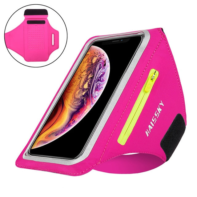 Running Sports Phone Case Arm band For iPhone 12 11 Pro Max XR 6 7 8 Plus Samsung Note 20 10 S10 S9 GYM Armbands For Airpods Bag - Mall4Me