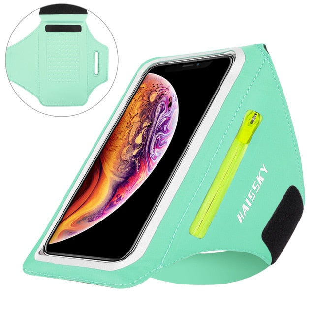 Running Sports Phone Case Arm band For iPhone 12 11 Pro Max XR 6 7 8 Plus Samsung Note 20 10 S10 S9 GYM Armbands For Airpods Bag - Mall4Me