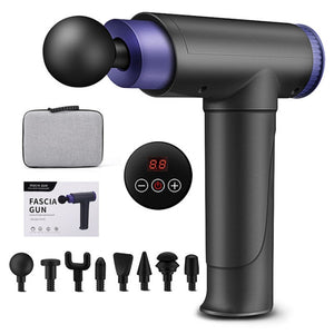 Massage Gun Stress Pain Relief Vibrator Gun Body Massager Deep Muscle Massage Gun Relaxation Slimming Shaping Tissue Massage - Mall4Me