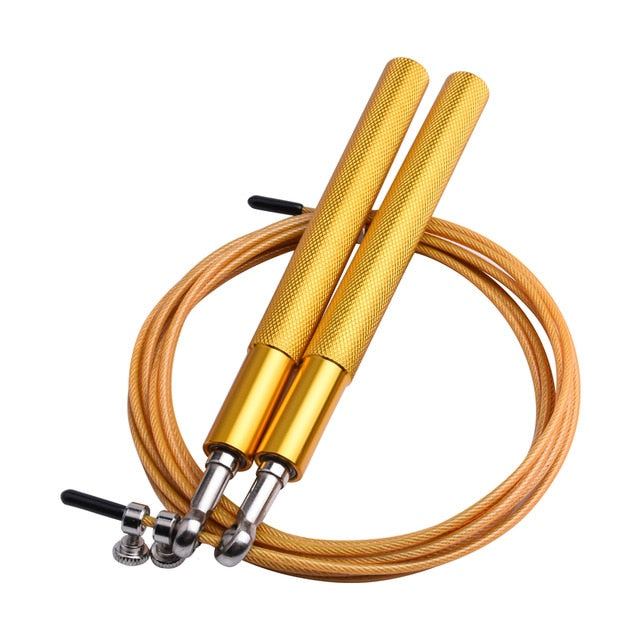 Jumping Rope Crossfit Workout Equipment Steel Wire Home Gym Exercise - Mall4Me