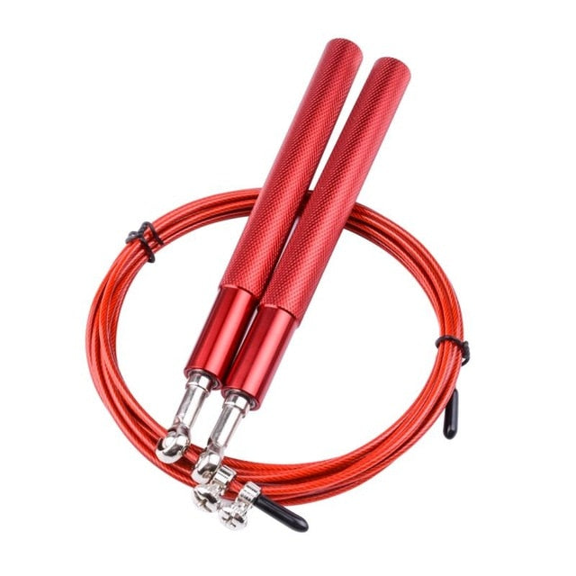 Jumping Rope Crossfit Workout Equipment Steel Wire Home Gym Exercise - Mall4Me