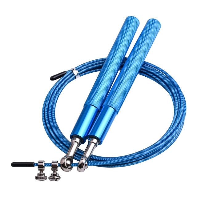 Jumping Rope Crossfit Workout Equipment Steel Wire Home Gym Exercise - Mall4Me