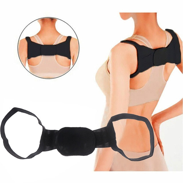 Back Shoulder Posture Corrector Massager Shapewear Chest Belt - Mall4Me