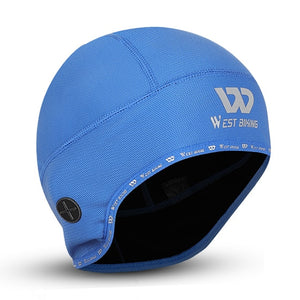 WEST BIKING Winter Cycling Caps Windproof Warm Fleece Bike Hat Outdoor Sport Balaclava Skiing Snowboard Running Helmet Liner Cap - Mall4Me