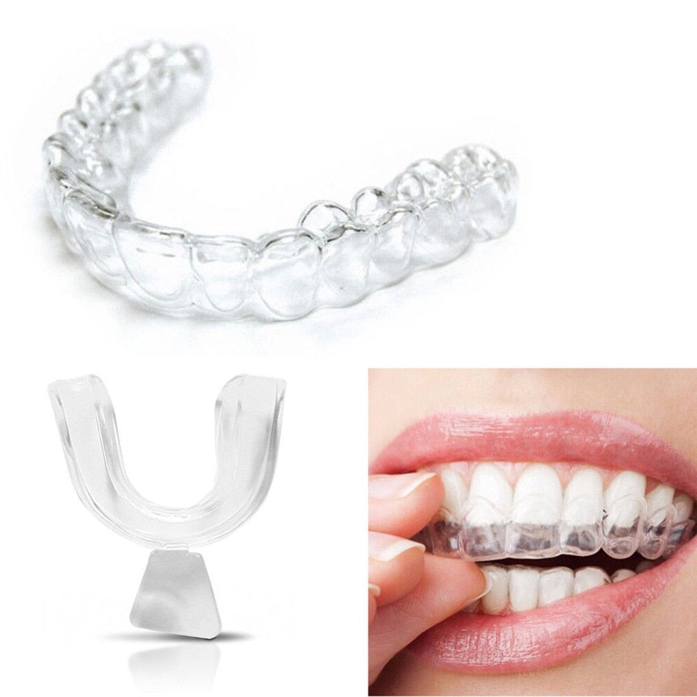 Mouth Guard EVA Teeth Protector Night Guard Mouth Trays for Bruxism Grinding Anti-snoring Teeth Whitening Boxing Protection - Mall4Me