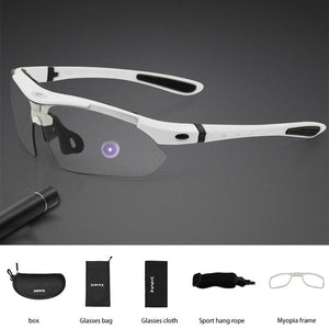 Photochromic Cycling Sunglasses Men Women Sport Road Mtb Mountain Bike Bicycle Glasses Cycling Glasses Eyewear Protection Goggle - Mall4Me