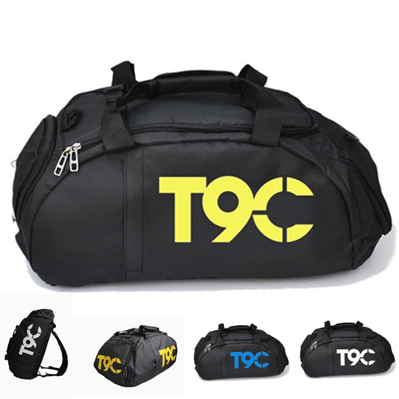 T90 Black Gym Sport Bags For Fitness Training Yoga - Mall4Me