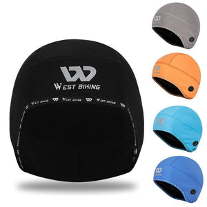 WEST BIKING Winter Cycling Caps Windproof Warm Fleece Bike Hat Outdoor Sport Balaclava Skiing Snowboard Running Helmet Liner Cap - Mall4Me