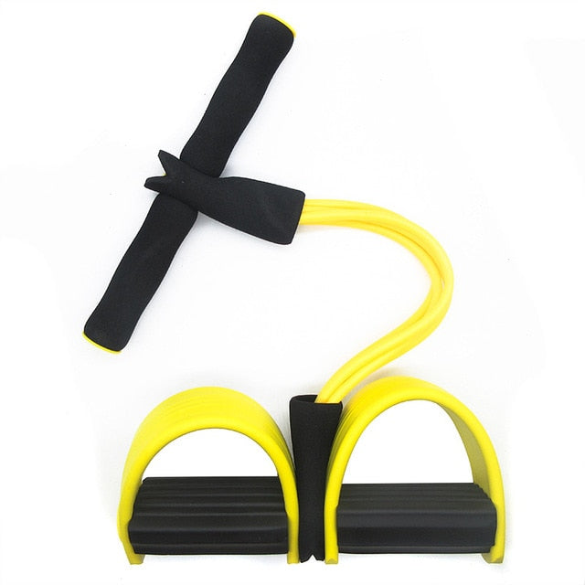 4 Tubes Resistance Bands Gym Training Elastic Band Fitness Equipment - Mall4Me