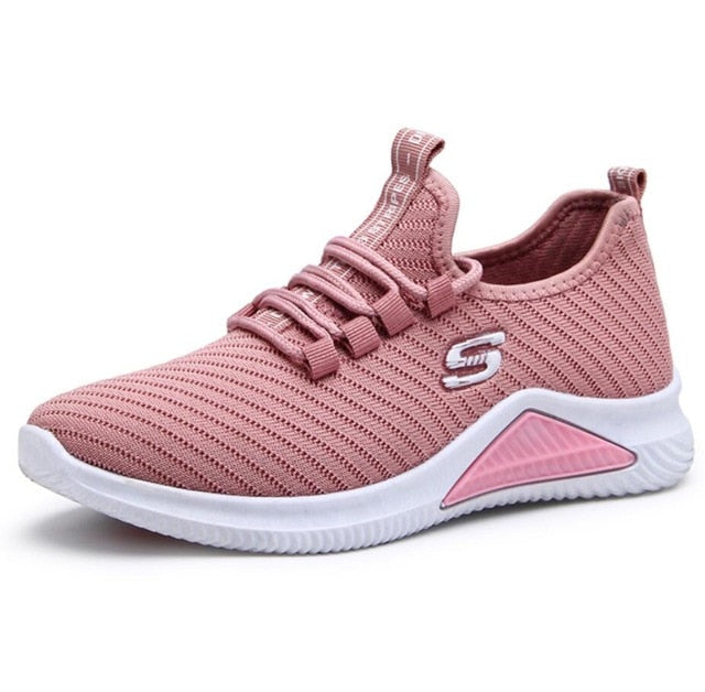 Women Sneakers 2020 Ladies Sports Shoes Ladies Trainers Platform Woman Baskets Femme Dames Black Mujer Tenis Feminino - Mall4Me